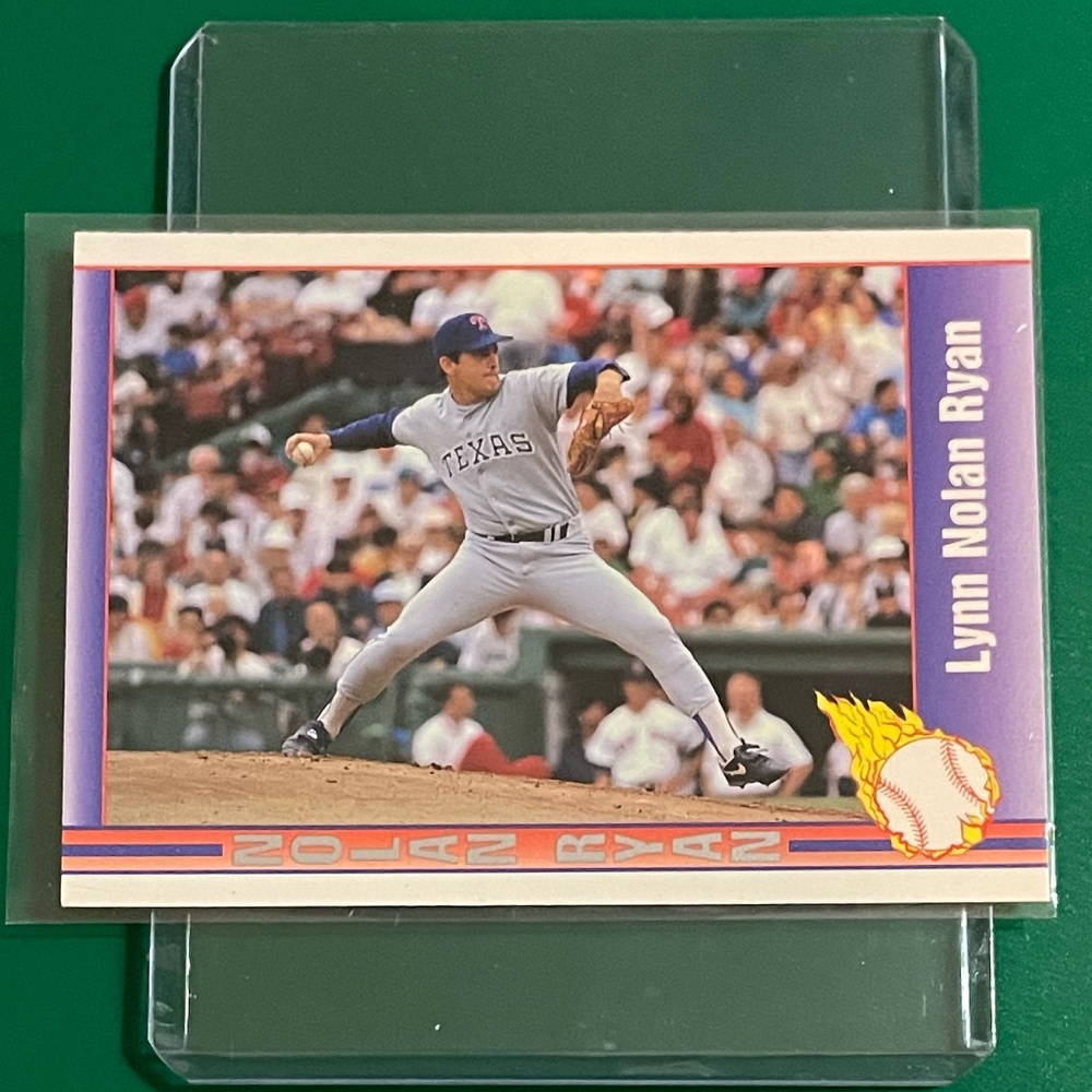 Lynn Nolan Ryan #110 1991 Pacific Nolan Ryan Baseball Trading Card